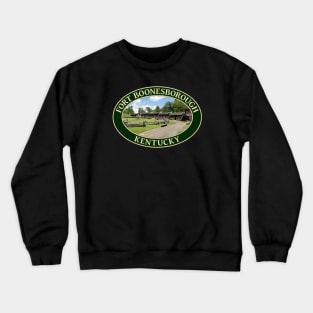 Historic 18th Century Fort Boonesborough in Kentucky Crewneck Sweatshirt